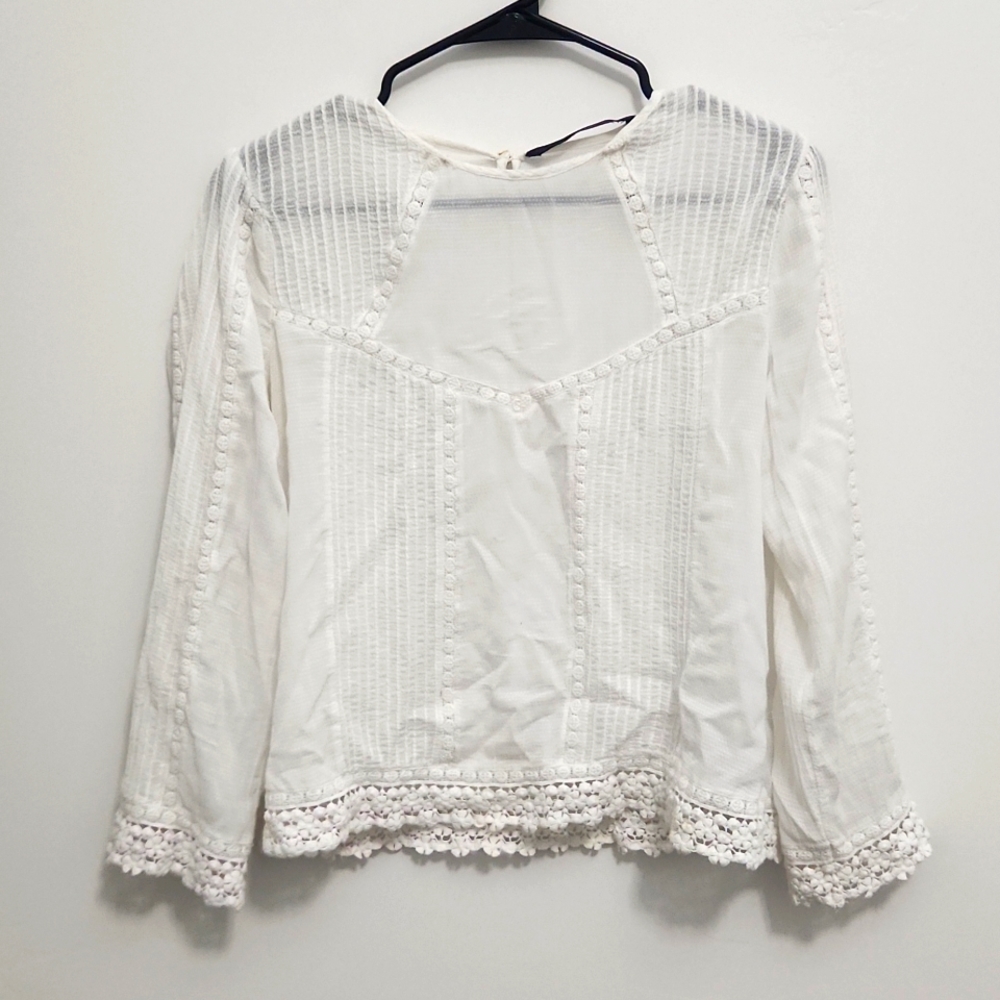 Zara blouse with details
